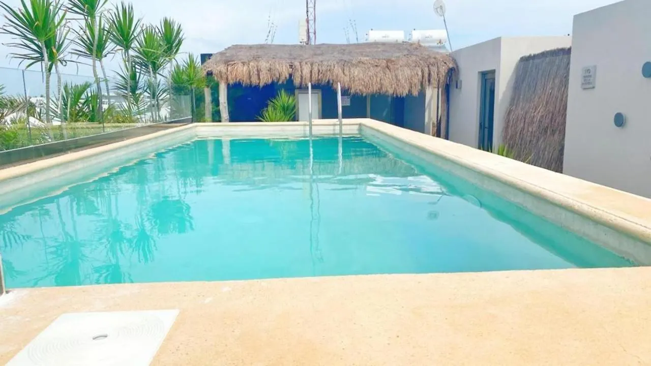 Family Suites - Rooftop Pool - Bbq Area Tulum Apartment