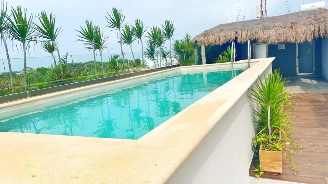 Family Suites - Rooftop Pool - Bbq Area Tulum Apartment