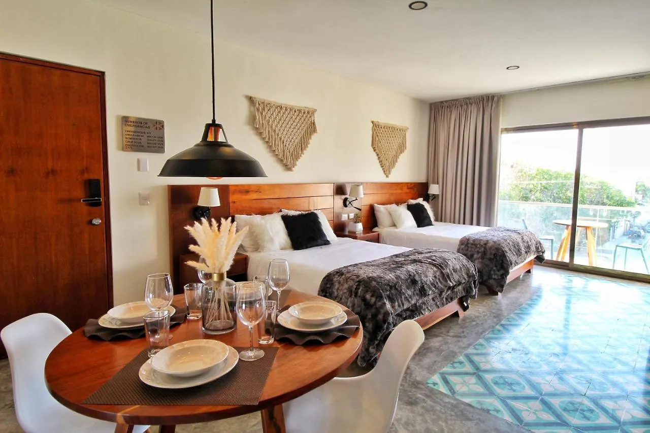 Family Suites - Rooftop Pool - Bbq Area Tulum 0*,  Mexico